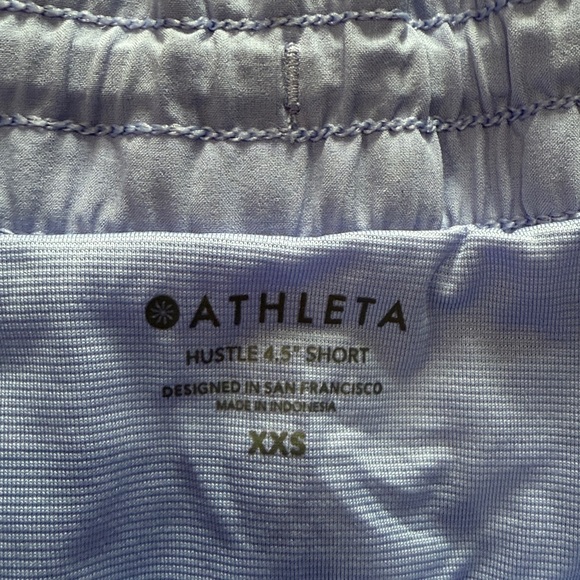 Athleta Lavender Athletic Shorts - Picture 2 of 6